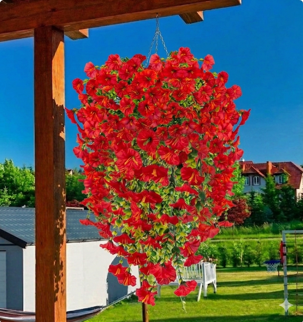 🔥Last Day 60% OFF🔥UV Resistant Hanging Artificial Morning Glory Vine🌺
