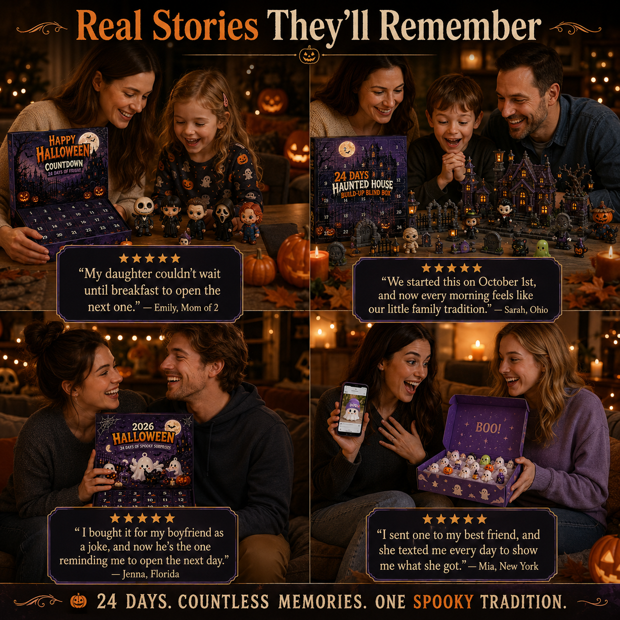 🔥Limited 50% OFF👻Spooky Countdown 🕯️|🎃 24 Days of Halloween Surprises👻One Surprise a Day.🔥 Endless Halloween Fun.🌟