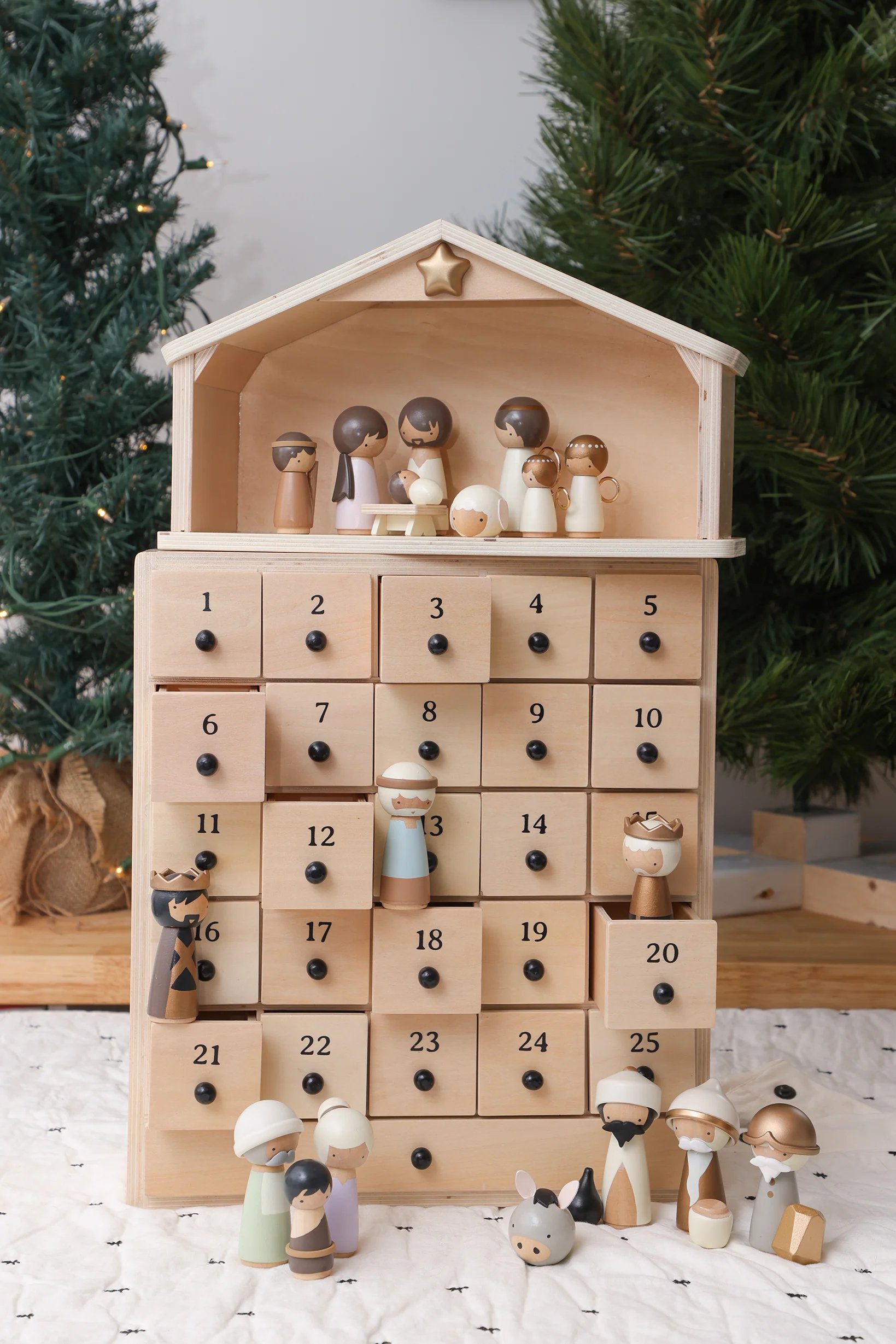 🔥[Official Licensed] ✝️The Rescuer –Nativity Advent Calendar