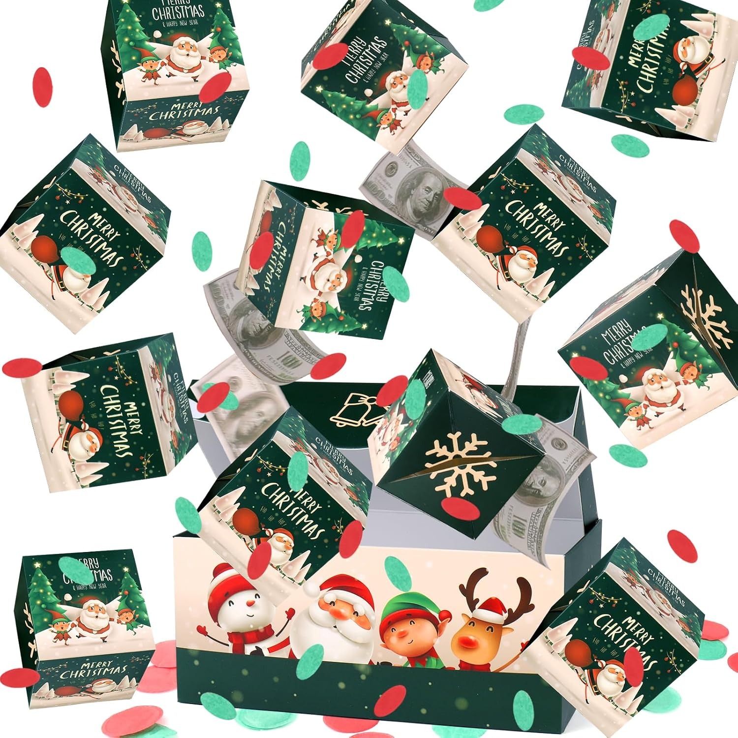 🔥$9.99 On Sale🎁Surprise Exploding Money Gift Box