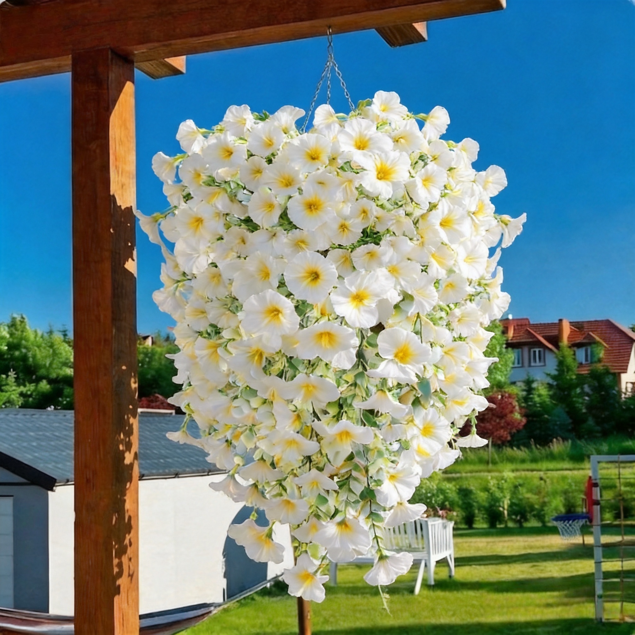 🔥Last Day 60% OFF🔥UV Resistant Hanging Artificial Morning Glory Vine🌺