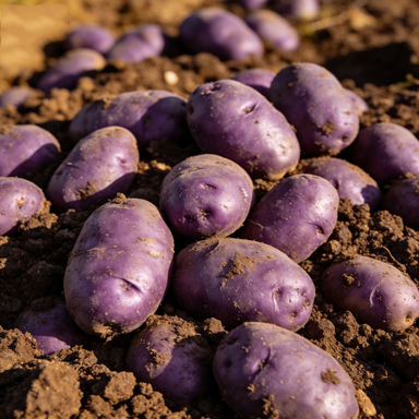 🥔 Simply Seed – Zemiaky Purple King – Prírodné semená – Pripravené na sadenie – Pestované v USA – Autentické zemiaky – Bez GMO