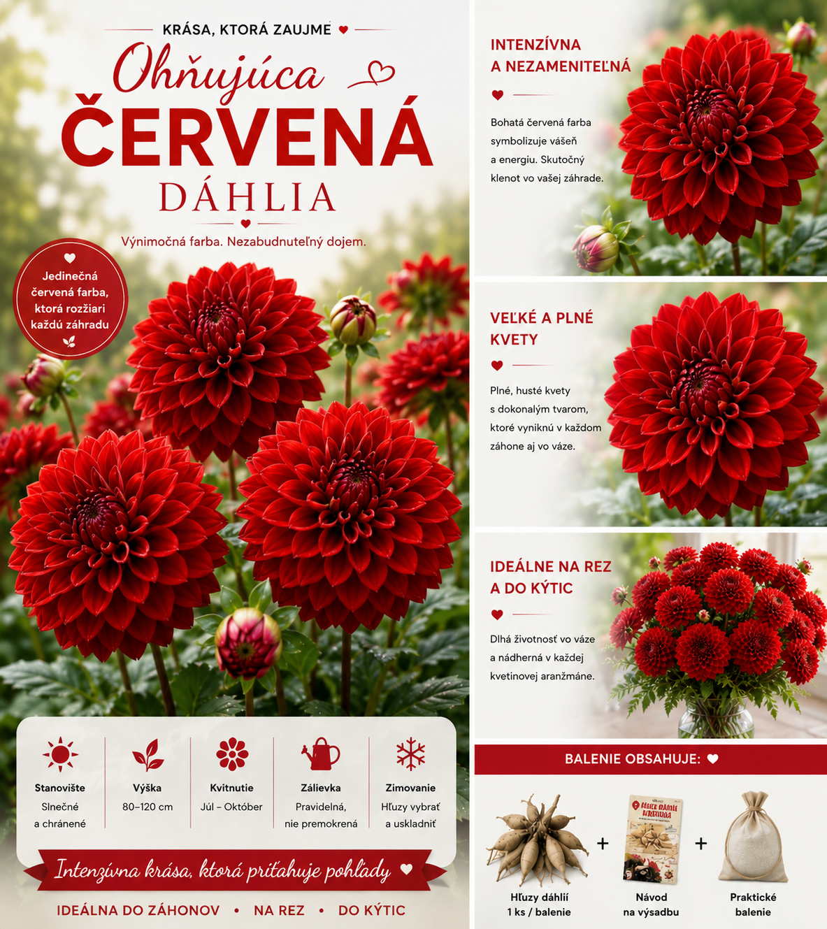 🌺 Semená georgín | Kvitnú bohato a prinášajú radosť – aj začiatočníci si môžu vypestovať bujné a bujné rastliny! ✨