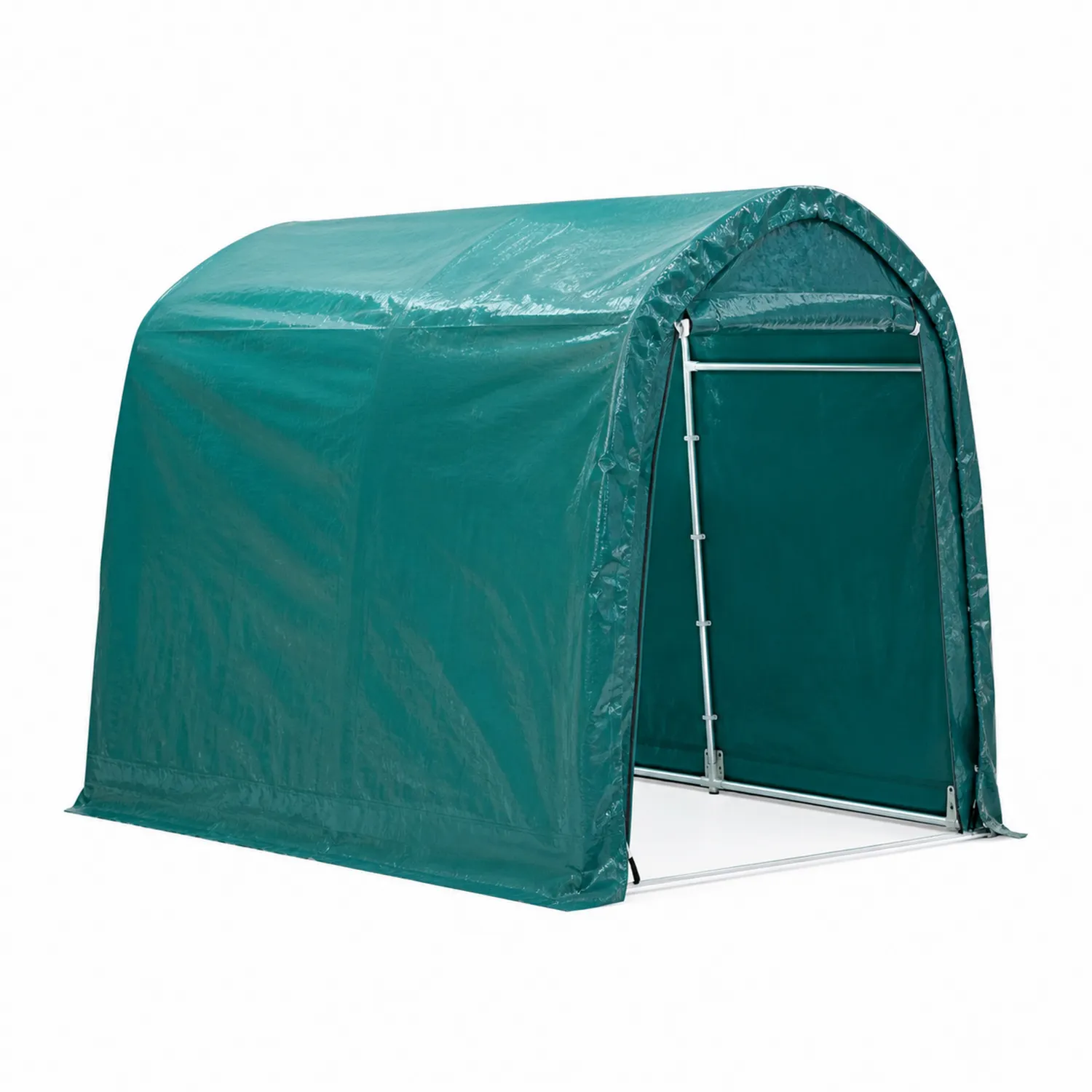 Namiot półokrągły z PVC i stali ocynkowanej 300x200x200 cm