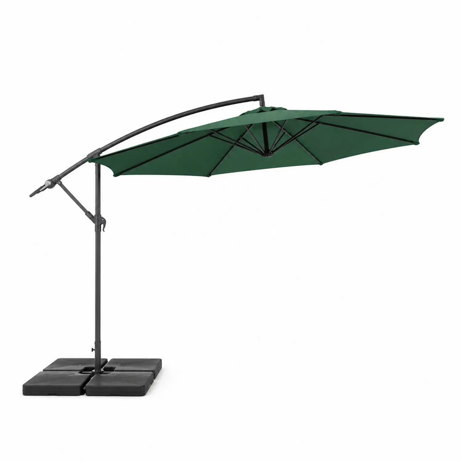 Parasole okrągły fi 300 cm poliester stal