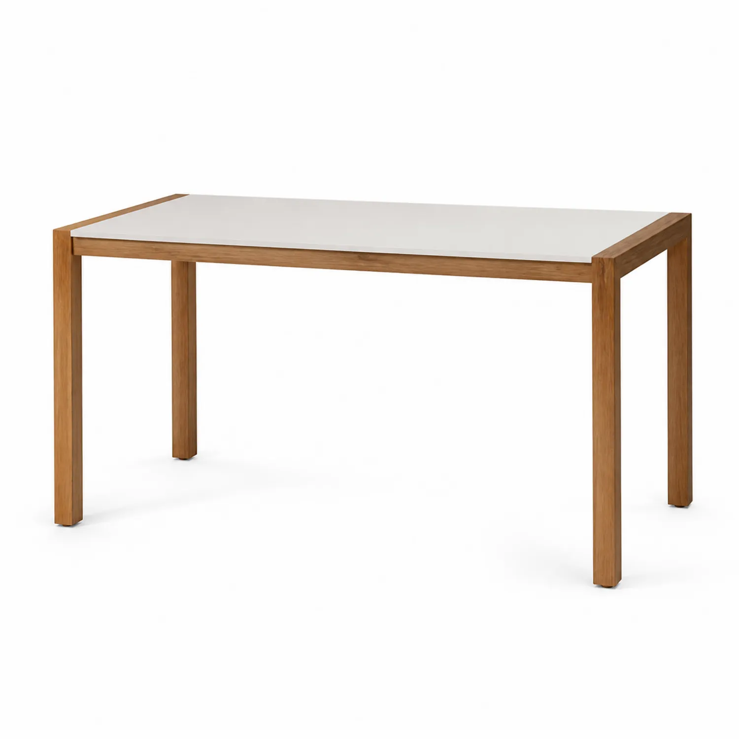 Stół ogrodowy z blatem HPL i nogami bambusowymi 150 cm