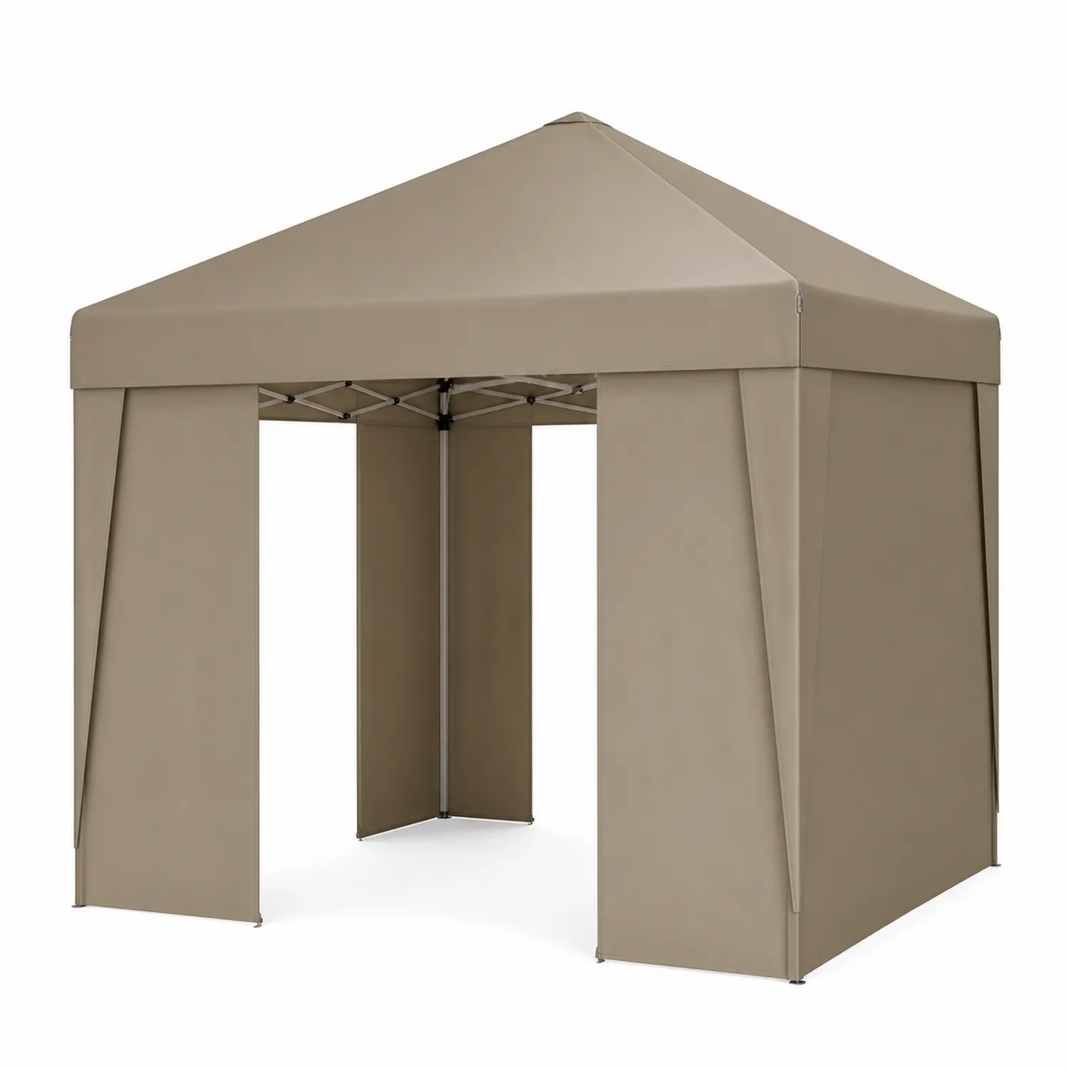 Namiot ogrodowy 300x300x260 cm beżowy poliester stal