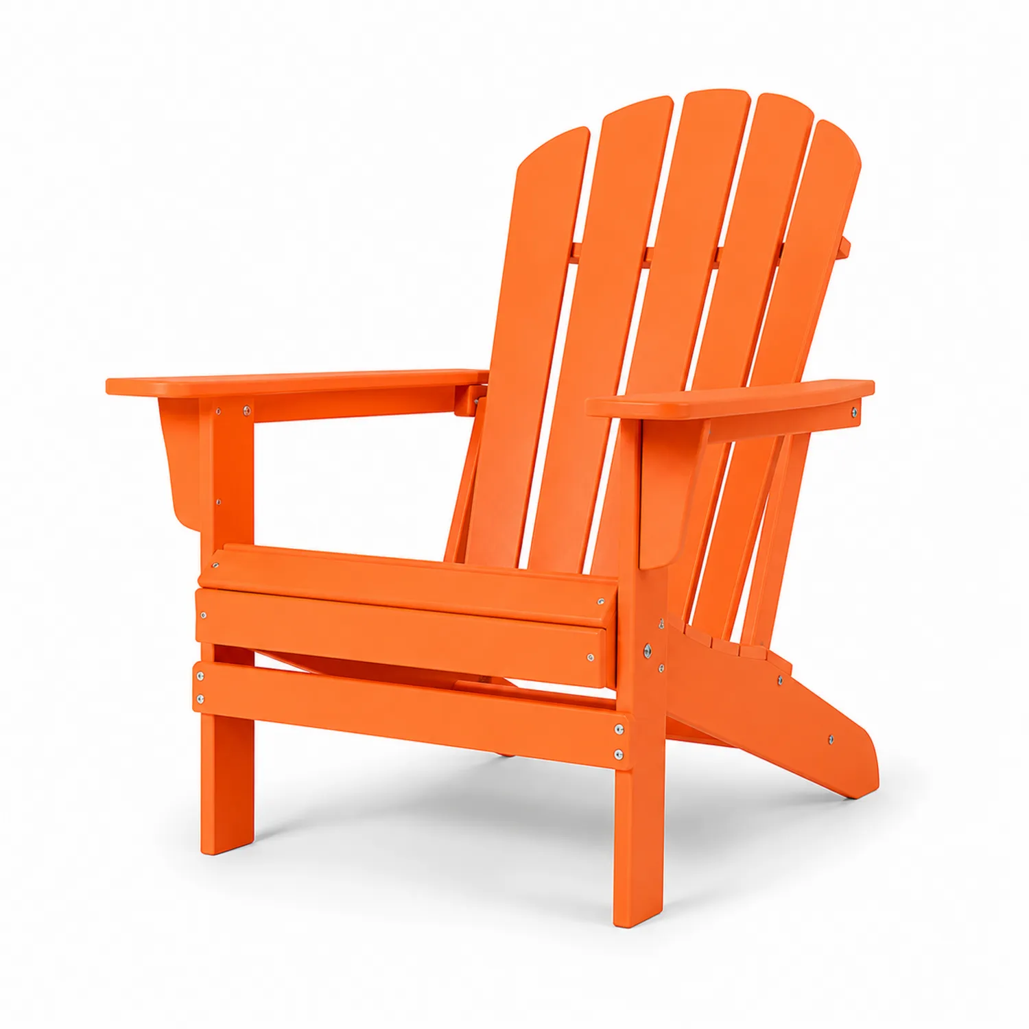 Adirondack Stuhl Kunststoff Orange
