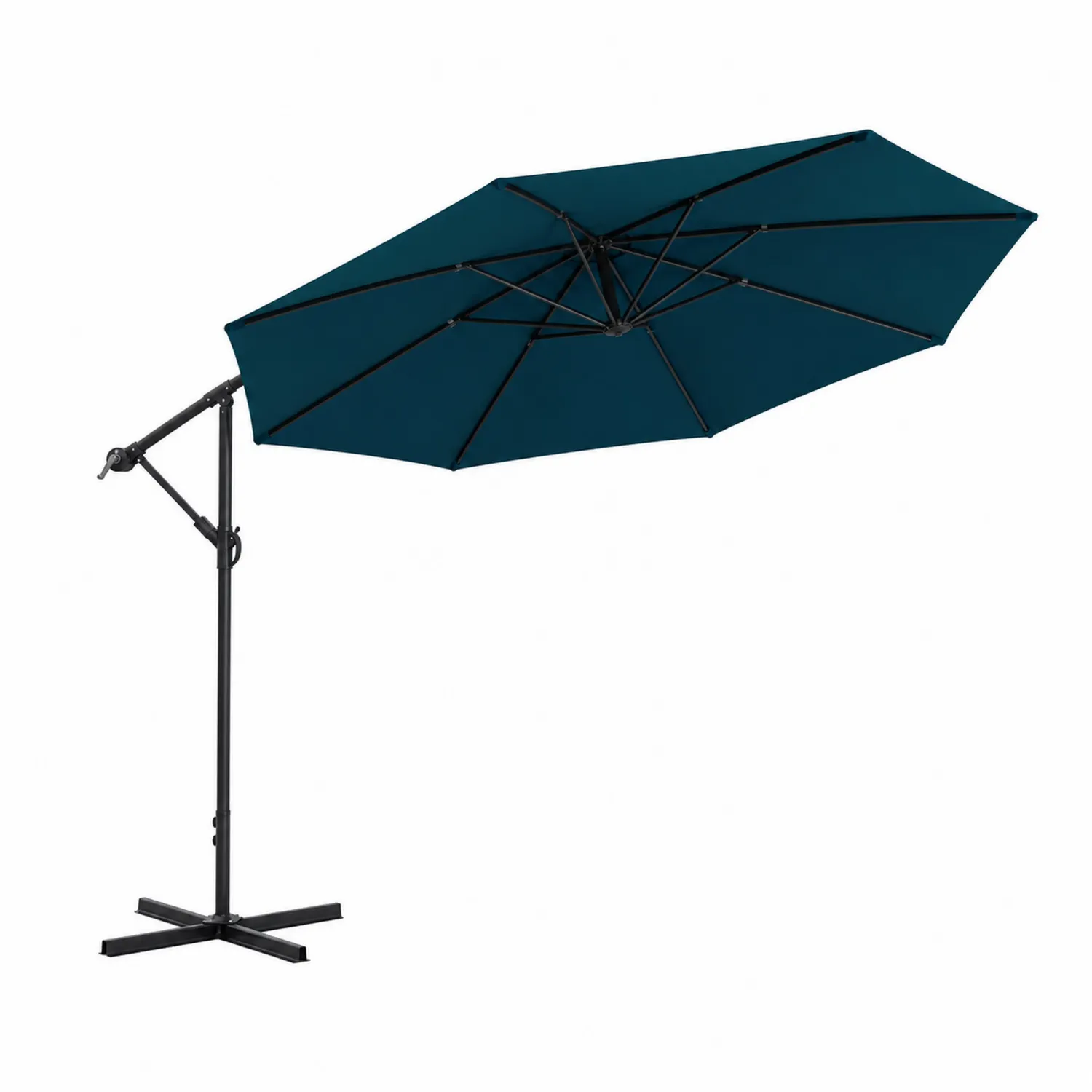 Ombrellone da Giardino Ottagonale 300 cm Poliestere e Alluminio