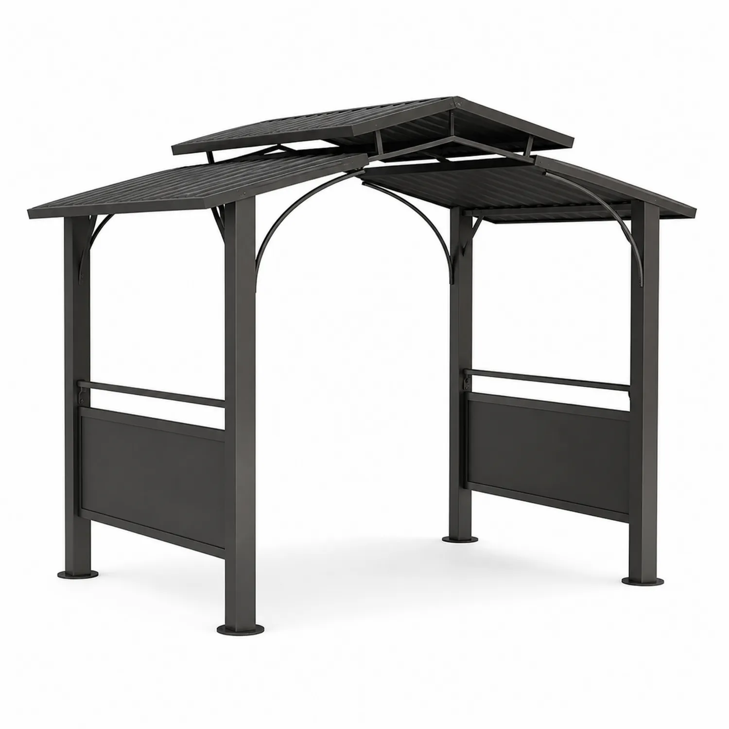 Gazebo in Metallo Nero