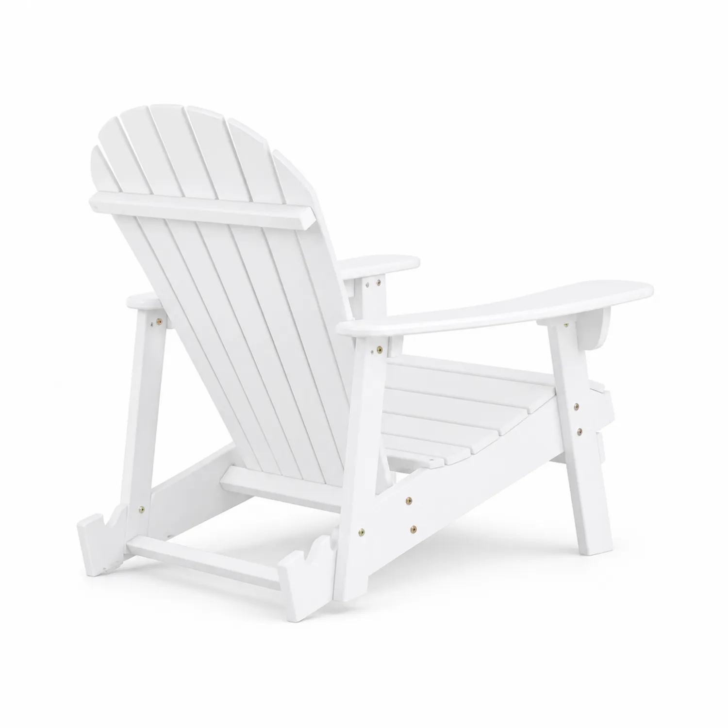 Sedia Adirondack in Legno Bianco