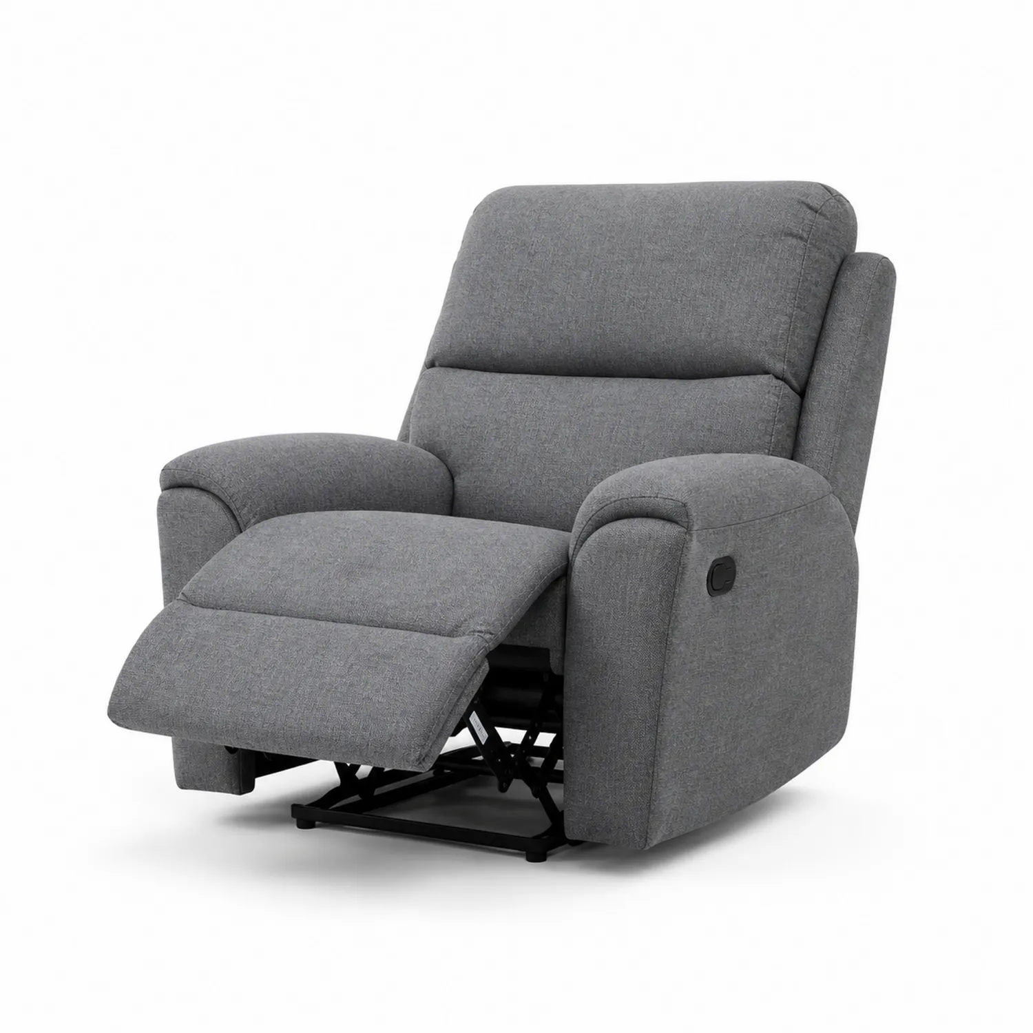 Poltrona Recliner in Tessuto Grigio