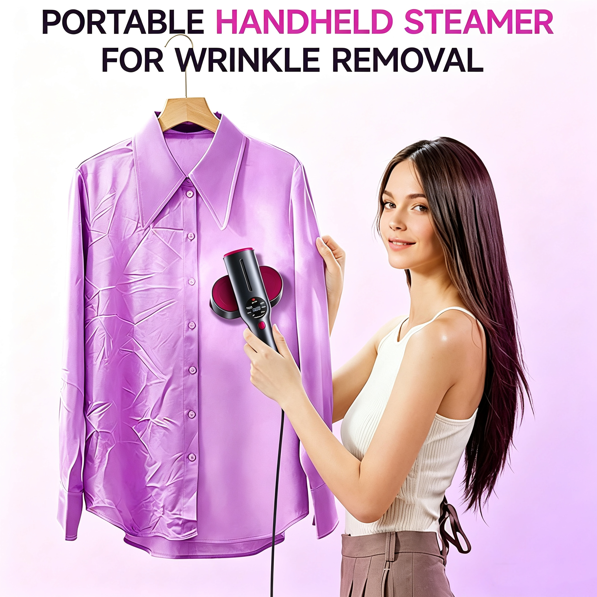 Garment Steamer for Clothes, Portable Travel Clothing Steamer Iron