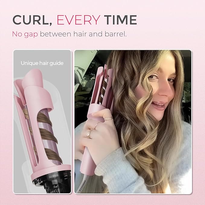 Wireless charging curling iron - Home use fully automatic hair curler - image 4