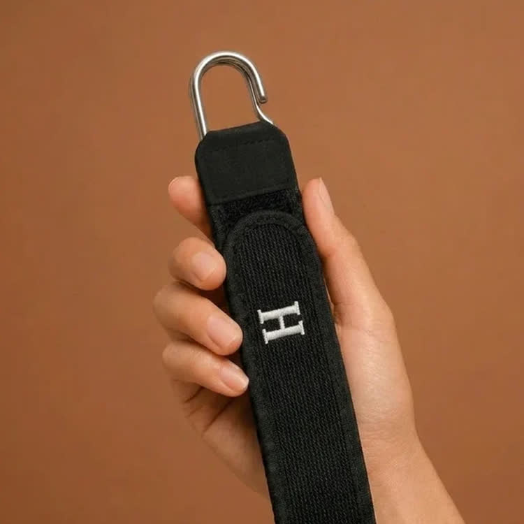 Tactical Metal Hook Elastic Belt Buckle-less Invisible Waist Belt Closure - image 6