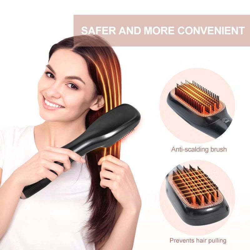 3-in-1 Hot Air Brush, Hair Dryer & Styler for Curling, Straightening and Volumizing - image 10