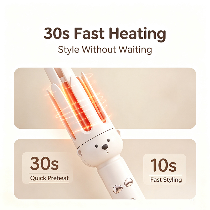 Fully Automatic Dual-slot Hair Curler - image 5