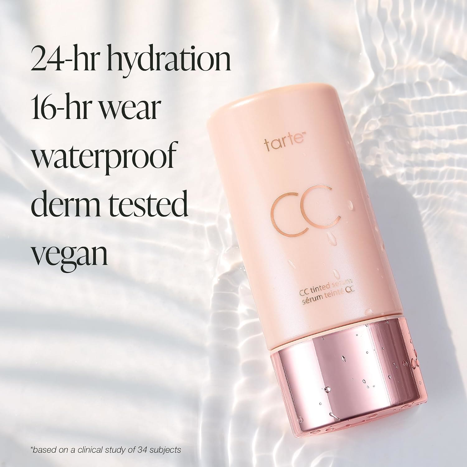 CC tinted serum — Color-Correcting Tinted Serum, Color-Changing Shade-Matching Adaptisphere Technology, Lightweight Coverage, Waterproof, 16HR Wear, vegan & cruelty-free, light - image 3