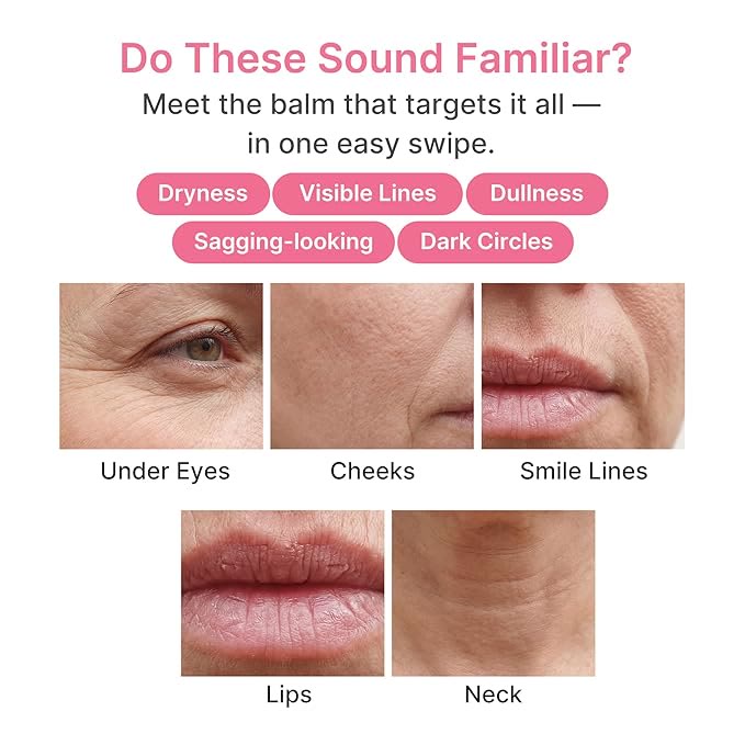 Pink Collagen Volume Multi Balm | All In One Volufiline, PDRN, NAD Stick for Youthful-Looking, Helping Look of Fine Lines, Firming Care, Anti-Aging Care | For Under-Eyes, Neck, Forehead - image 2
