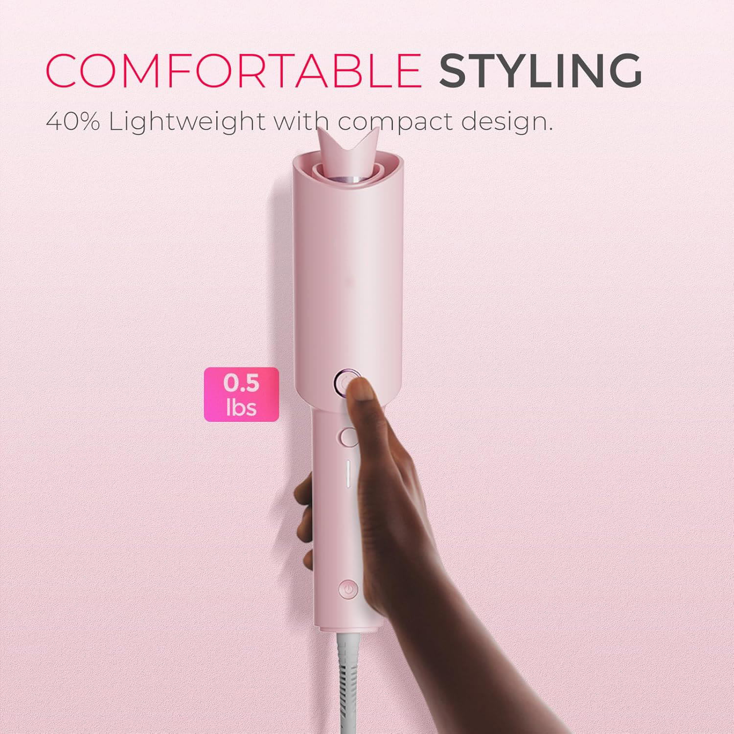 Wireless charging curling iron - Home use fully automatic hair curler - image 8