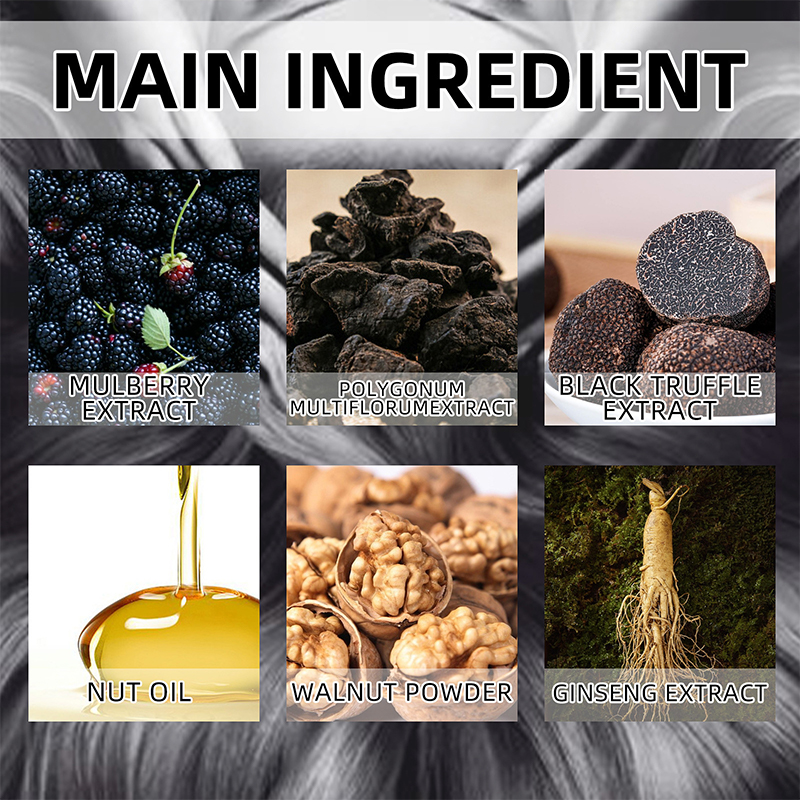 Natural Plants Fruit Gentle Staining Hair Dye Cream（comb Included） - image 4