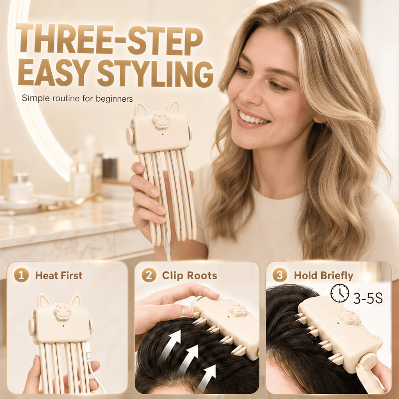  Wireless Heated Root Styler for Instant Hair Volume - image 5