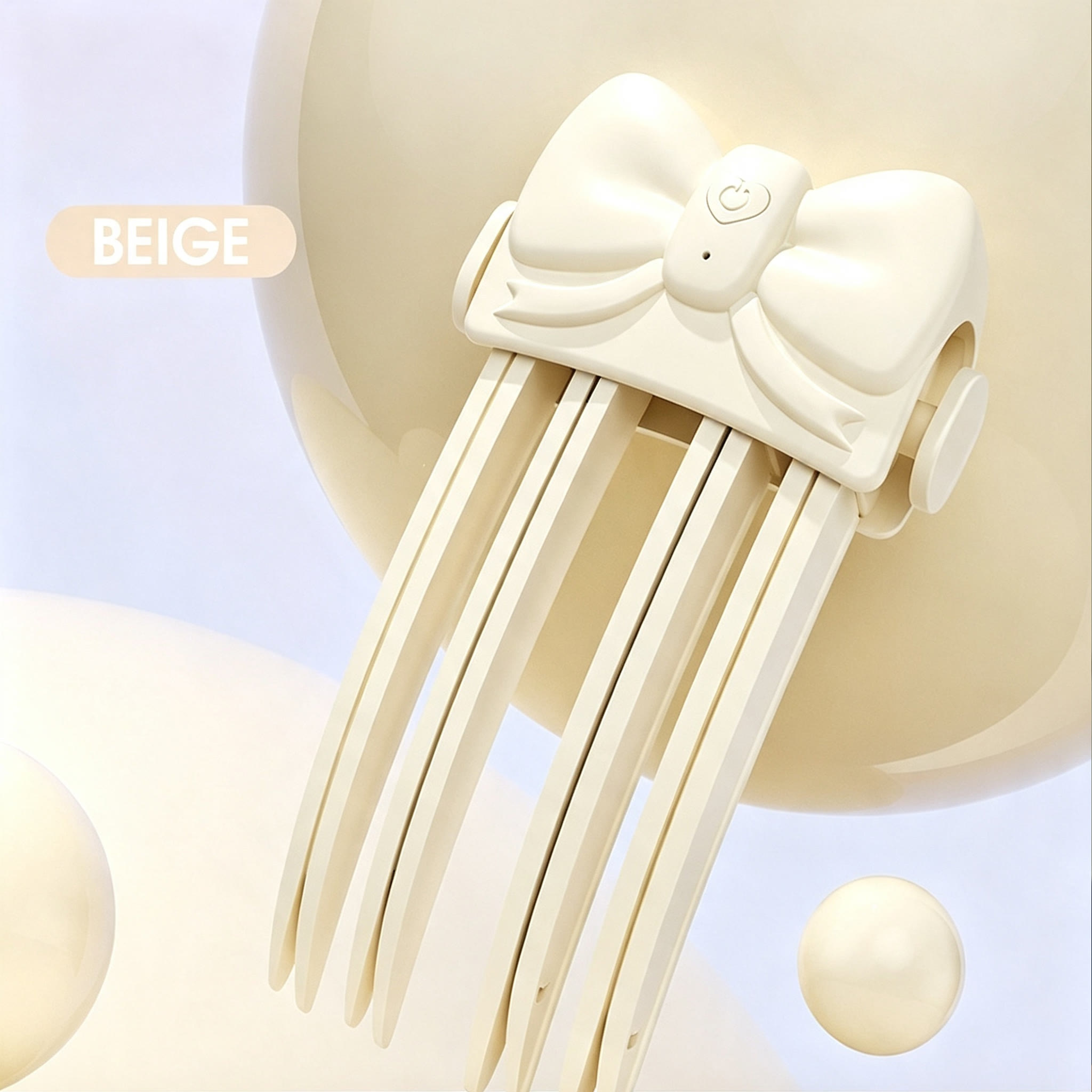  Wireless Heated Root Styler for Instant Hair Volume - CREAMY WHITE - 3PCS - image 9