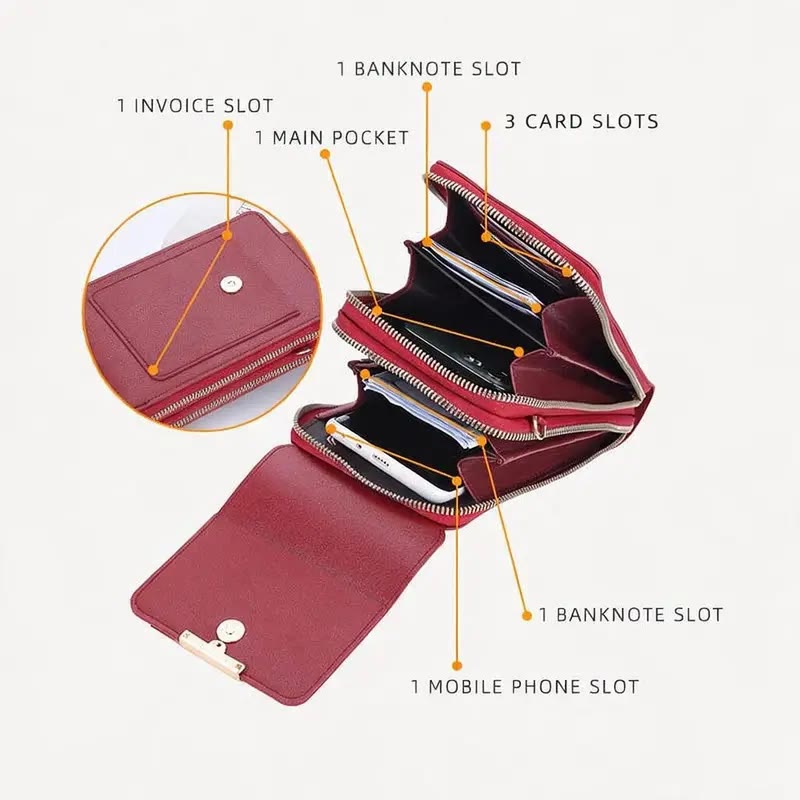 Touchscreen Sensitive Phone Bag with Multiple Colors - image 2