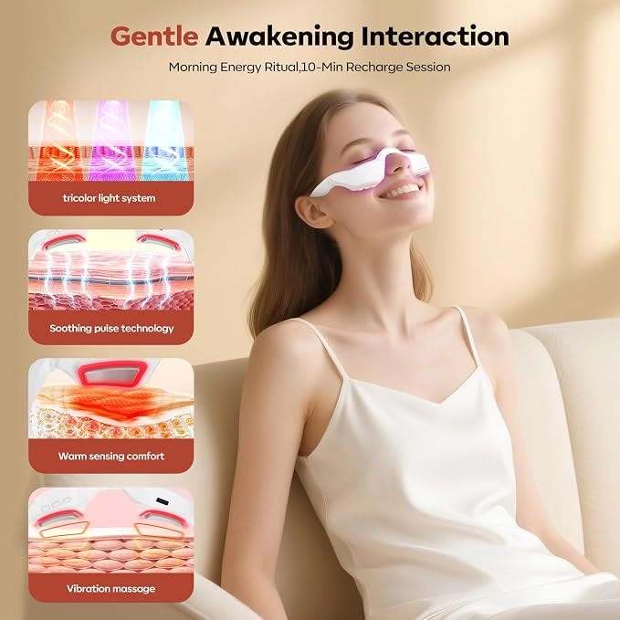 Gentle Awakening Tricolor Light Pulse Vibration