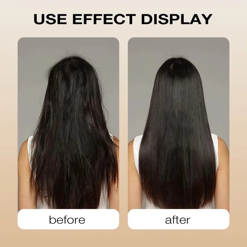 Before and After Hair Mask Results