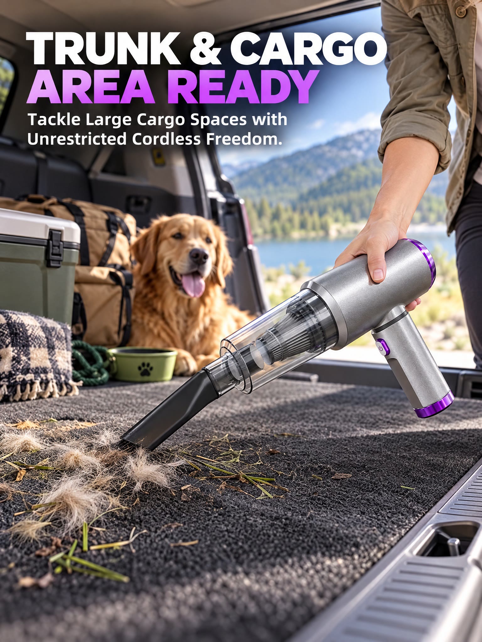 32,000Pa Powerful Cordless Car Vacuum Cleaner - image 34
