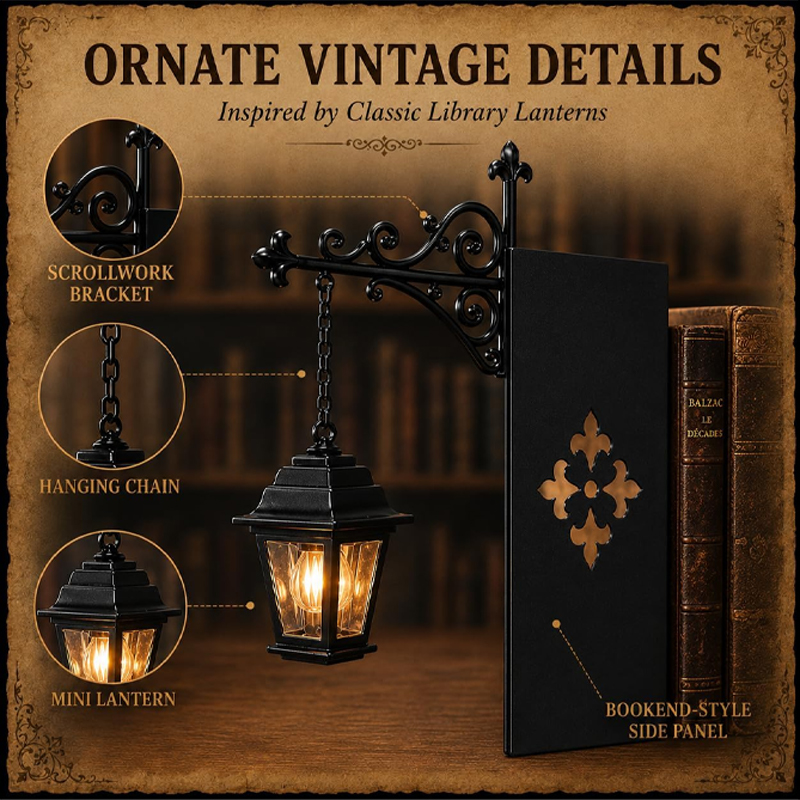 Streetlight Halloween Vibe Library Shelf Light - image 9