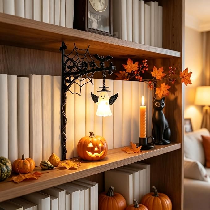 Streetlight Halloween Vibe Library Shelf Light - Wing Phantom - 2PCS - image 17