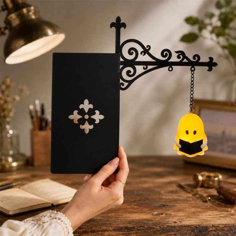 Halloween Spooky Ghost Library Shelf Light - image 7