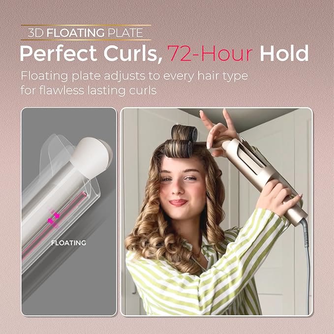 Wireless charging curling iron - Home use fully automatic hair curler - image 6