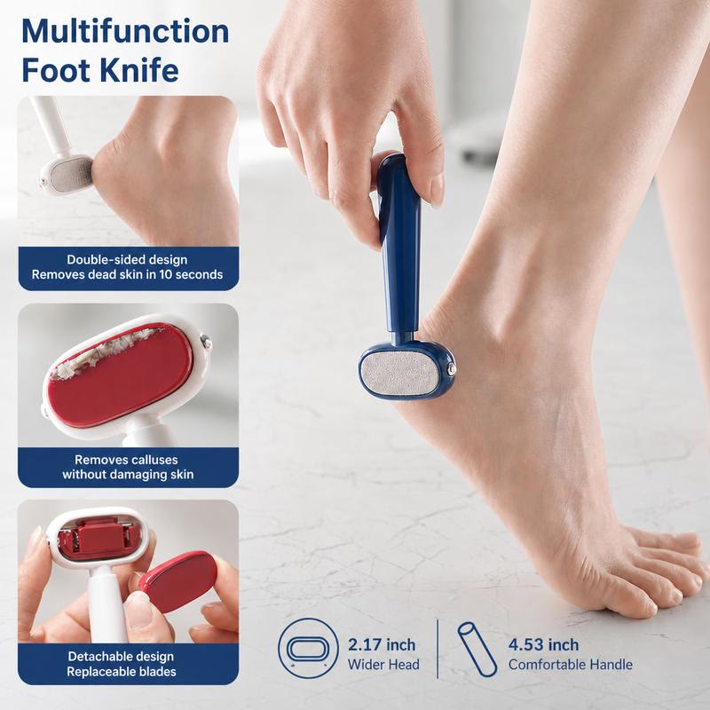 Dual‑Sided Foot Callus Remover Safe Heels Exfoliator Pedicure Tool for Thick Hard Cracked Skin - image 8