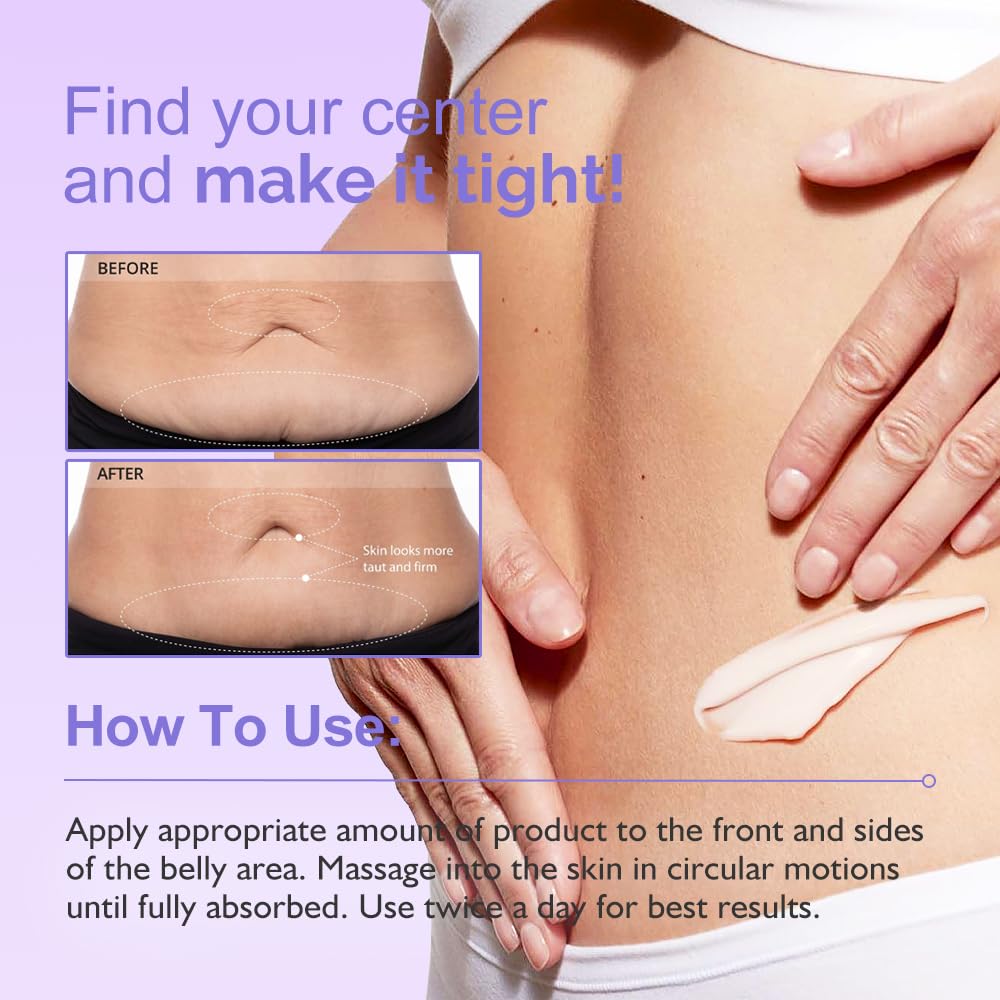 Compact shaping cream - Smooths the abdomen - Moisturizes the skin and reduces fine lines