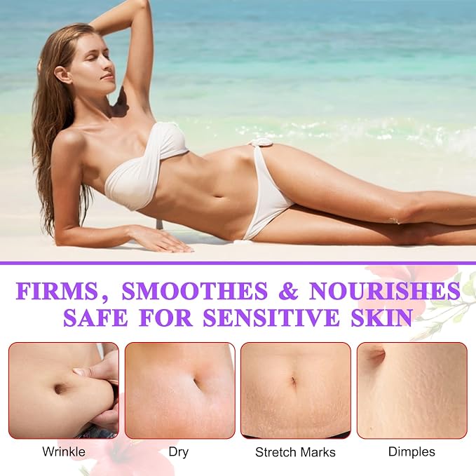 Compact shaping cream - Smooths the abdomen - Moisturizes the skin and reduces fine lines