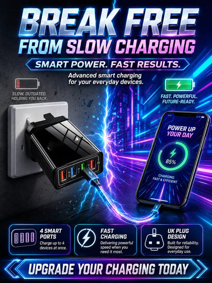 Improve Your Phone's Battery Life  4-in-1 Travel Charger Make your 4-year-old smartphone charge faster than a new one - image 6