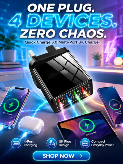 Improve Your Phone's Battery Life  4-in-1 Travel Charger Make your 4-year-old smartphone charge faster than a new one - image 4