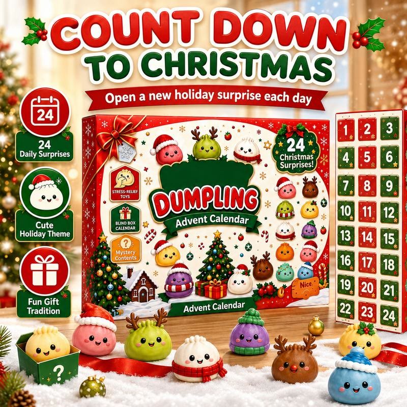 Countdown to Christmas - Dumpling Advent Calendar