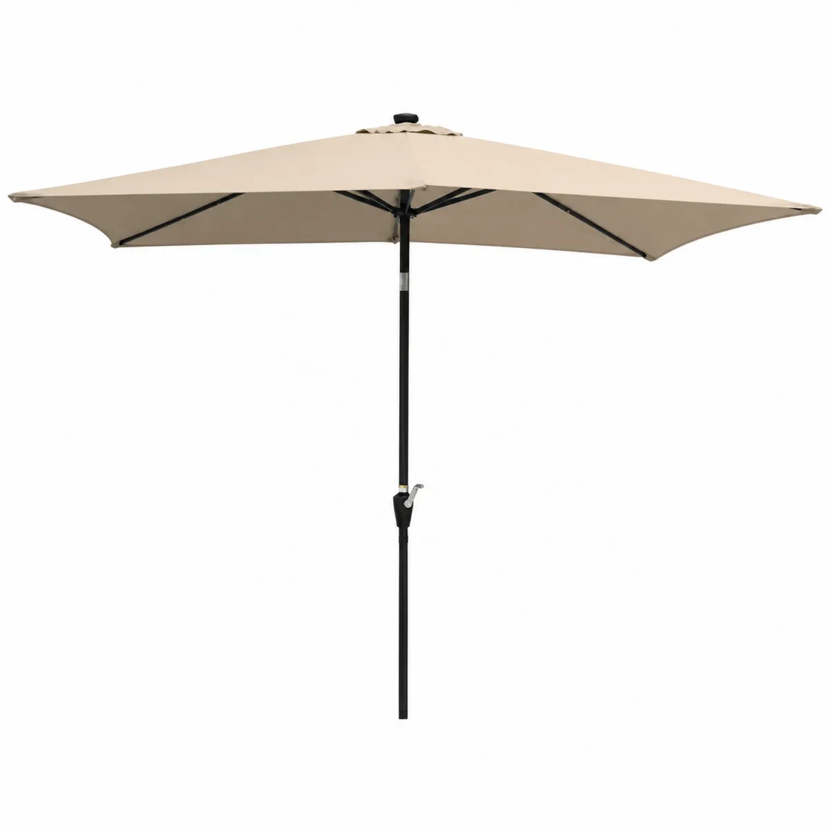 Ombrellone da Esterno in Tessuto Poliestere Beige