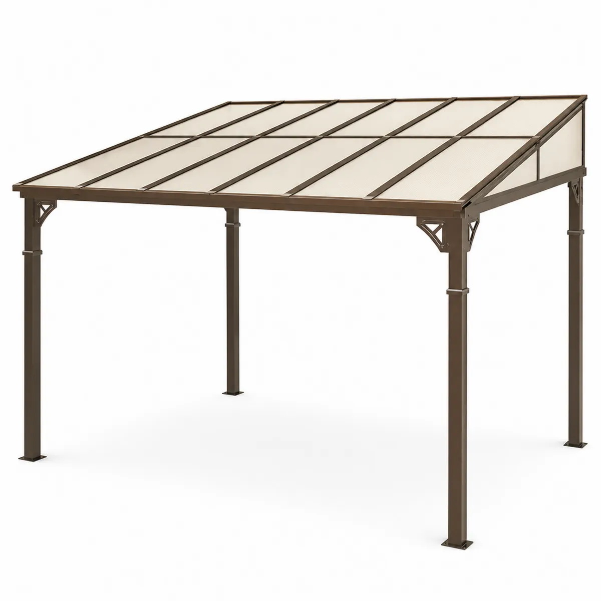 Pergola in Metallo 300x400 cm Beige