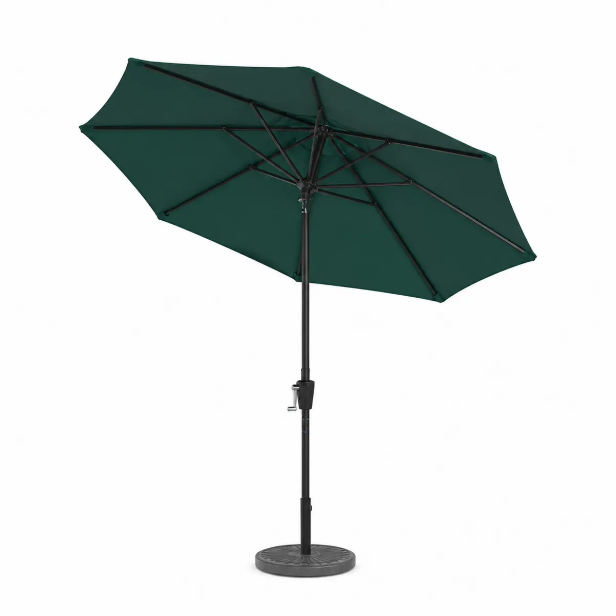 Ombrellone Ottagonale in Alluminio e Poliestere Verde