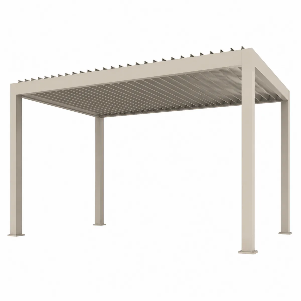 Pergola in Alluminio 3x4m Beige