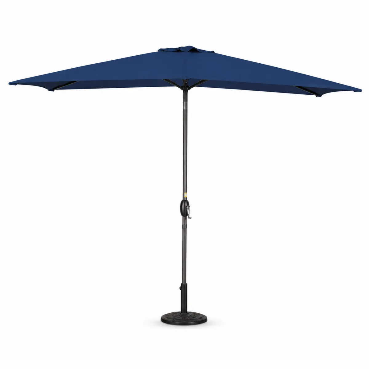 Ombrellone da Giardino Rettangolare 300x200 cm in Poliestere e Alluminio Blu