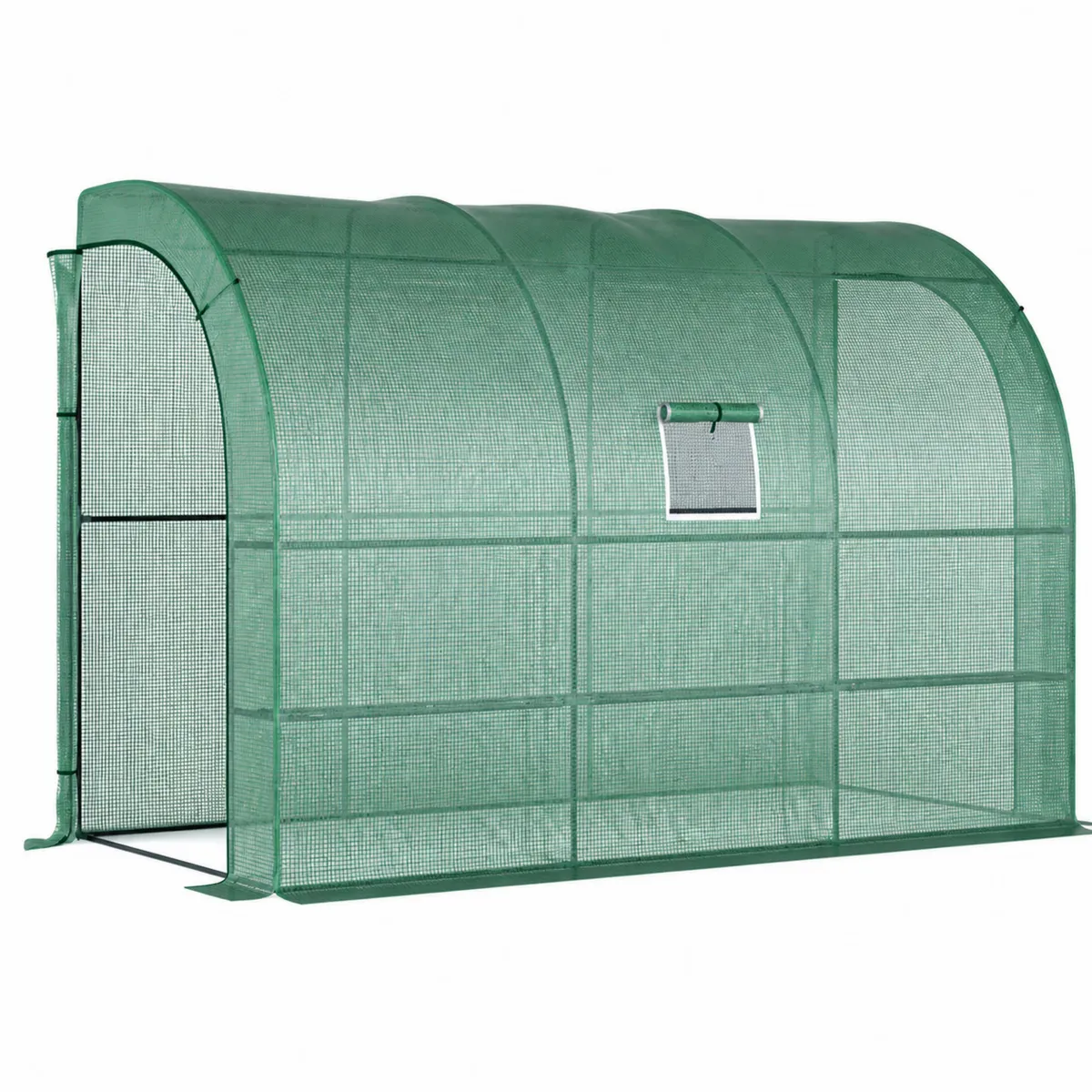 Serra Tunnel da Giardino 6x3 m in Acciaio e Polietilene