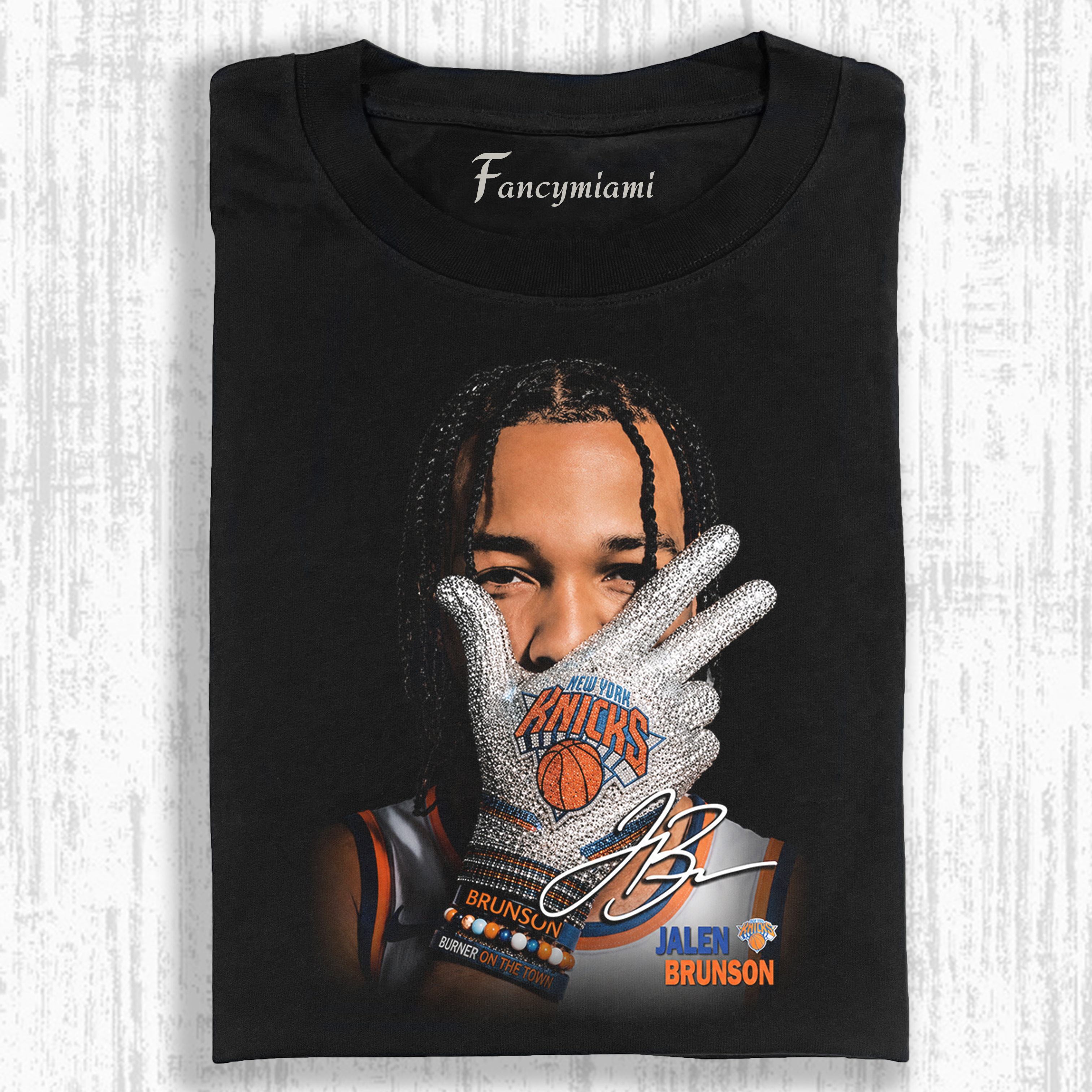 JALEN BRUNSON 2026– Vintage Washed Graphic T-Shirt