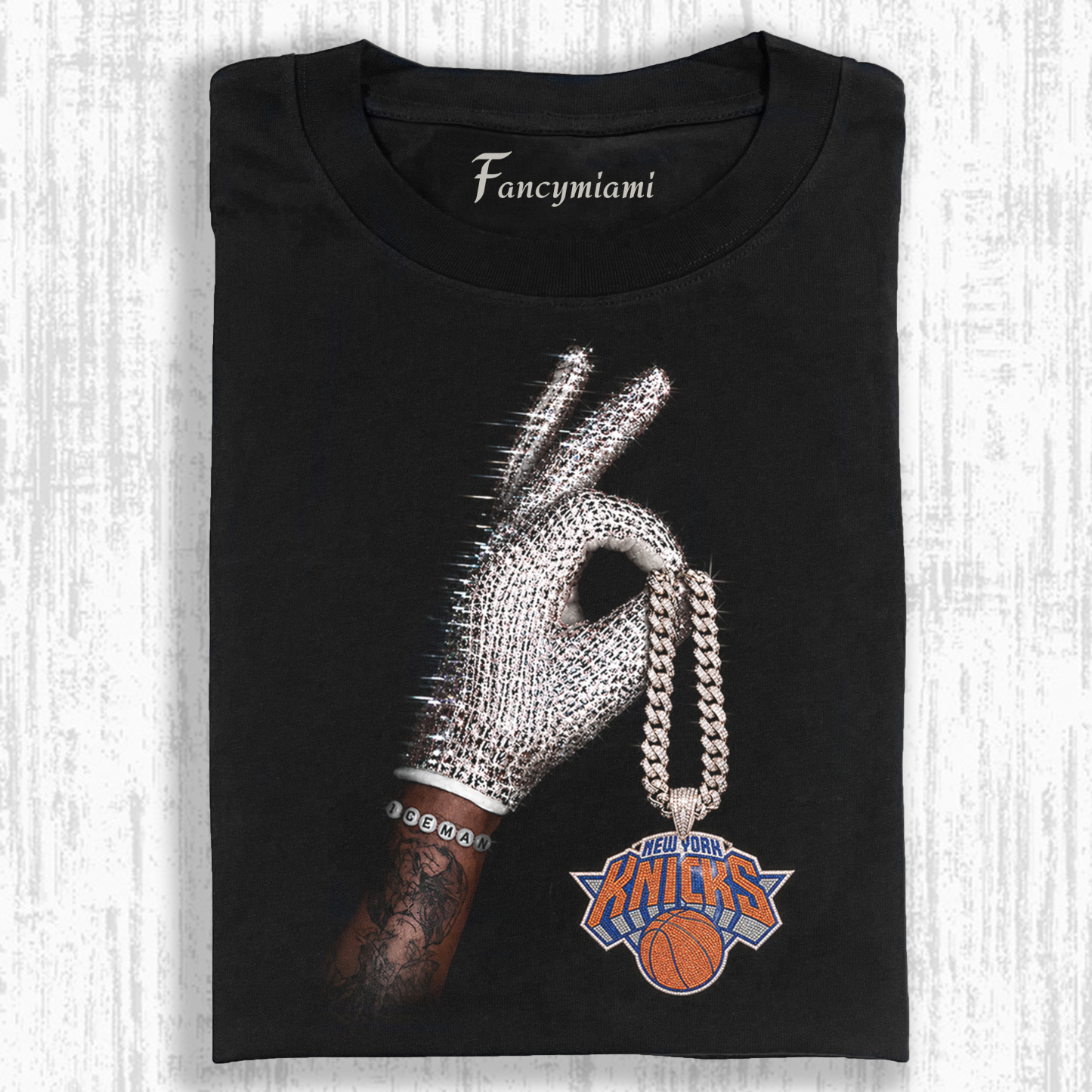 New York Knicks 2026– Vintage Washed Graphic T-Shirt