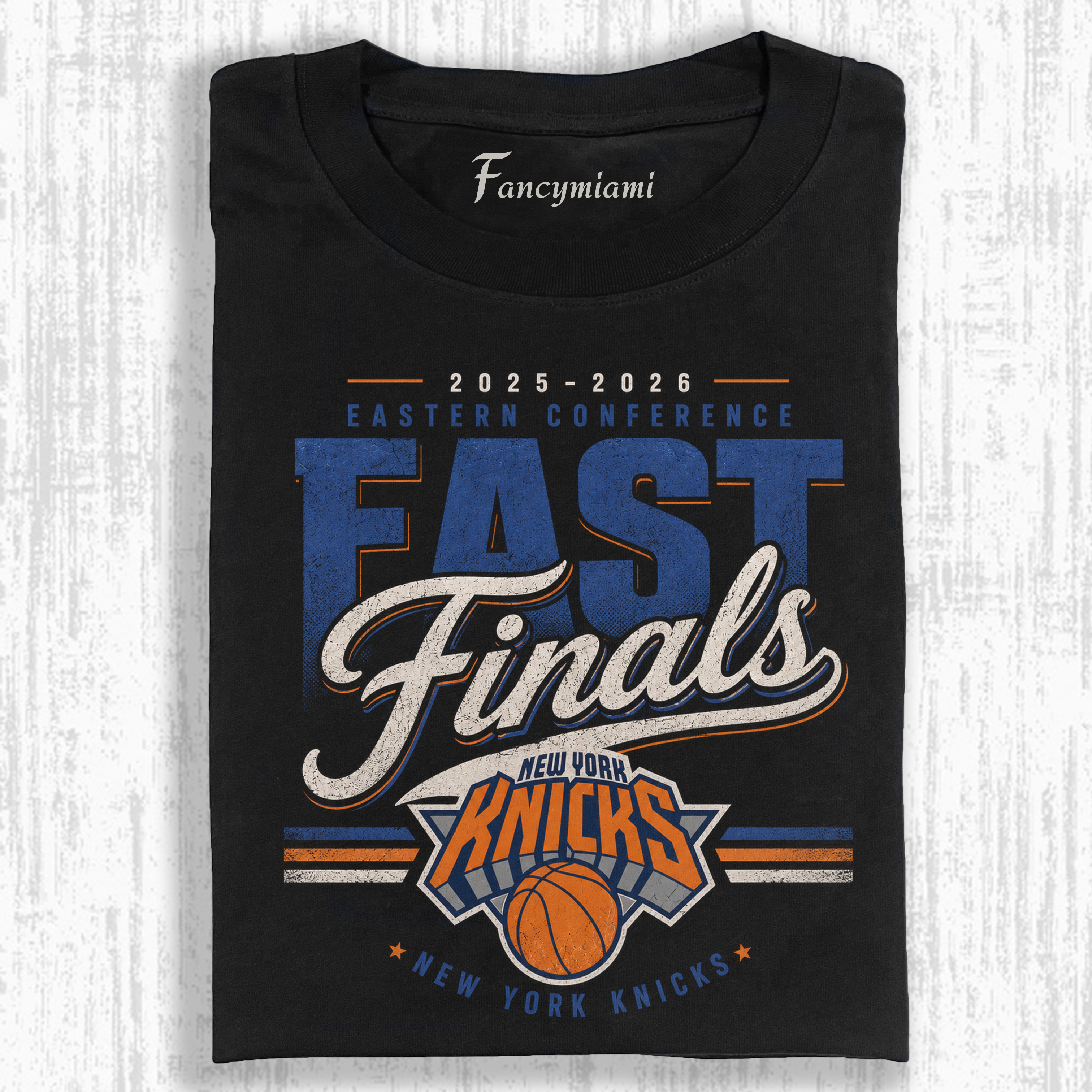 new york knicks final– Vintage Washed Graphic T-Shirt